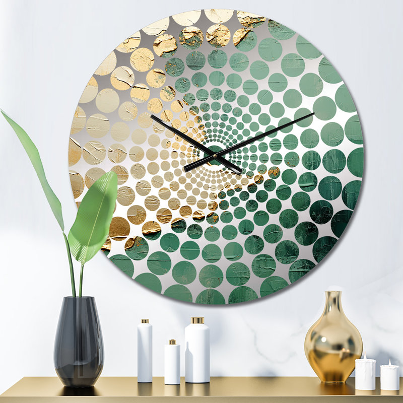Sofren - Abstract Painting Wall Clock, Small