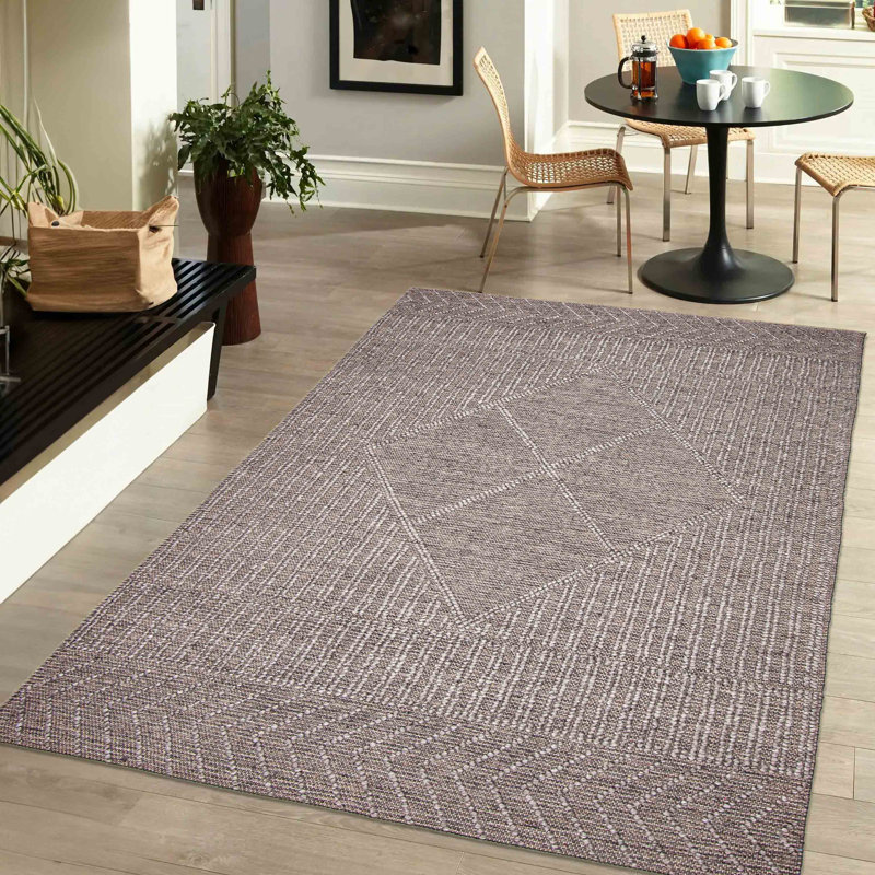 Tapis gris Sienna 5 pi 1 po x 8 pi 0 po