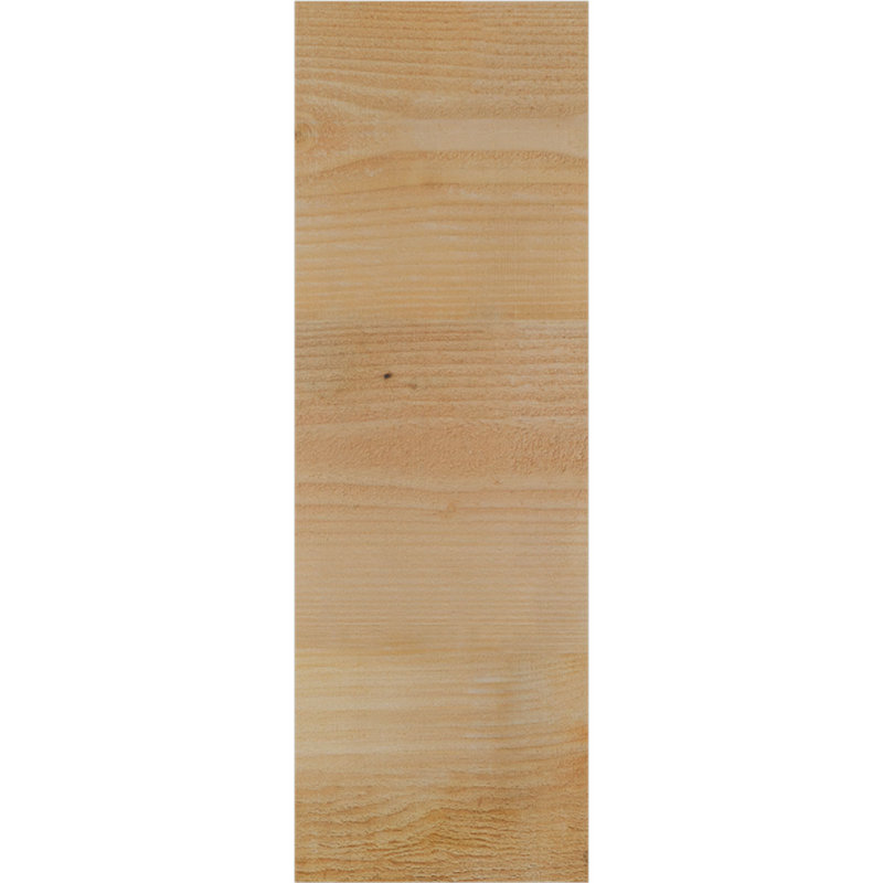 Corbeau alpin avec contre-plaque, H 18 po x l 6 po x P 10 po, Sapin de Douglas, Sciage brut
