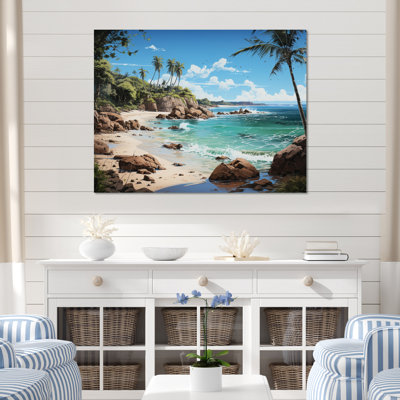 Allea " Beach Photo Tropical Paradise II "