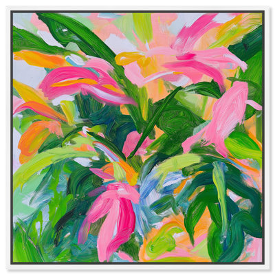 Art Remedy, art tropical brillant sur toile