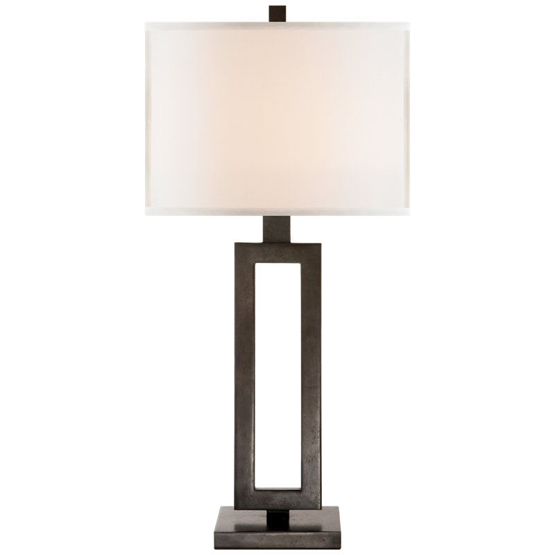 Suzanne Kasler Mod Tall Table Lamp, Aged Iron