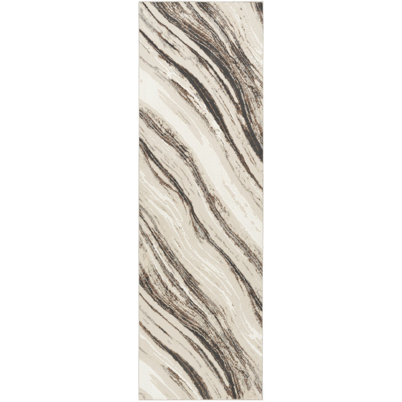 Zuckerman Abstract Area Rug, Runner 66 x 229cm