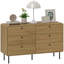120cm W 6 - Drawer Chest of Drawers