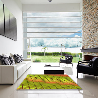 Chenille Washable Indoor Rug
