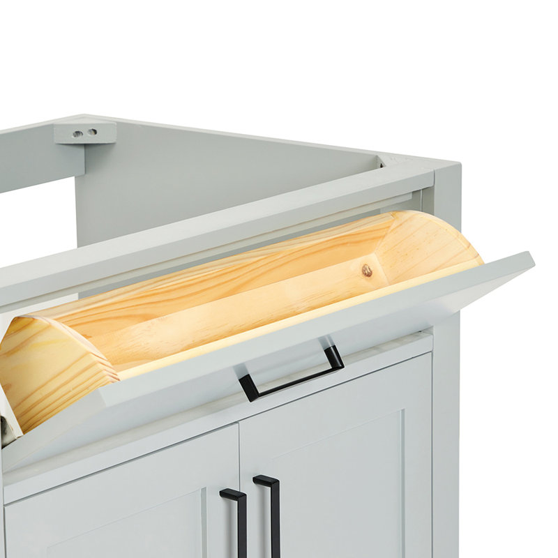 42" Single Bathroom Vanity Base only, Gray