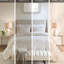 Couette blanche en fausse fourrure de vison pour lit simple/twin XL - Luxe avec rembourrage et revers doux en fourrure longue - Bordure de 5 cm