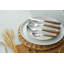 Grunwerg Cutlery Greenworks, 24 Piece Cutlery Set , Service for 6, Wood Effect