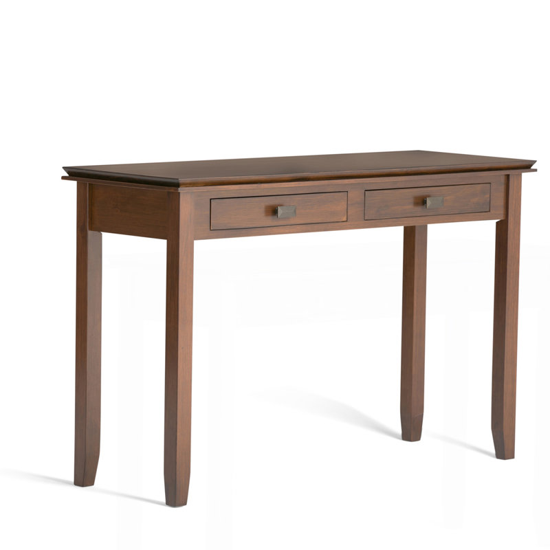 Console Sofa Table - Russet Brown, Walnut