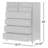Bayline 35.5 " W 8 - Drawer Dresser