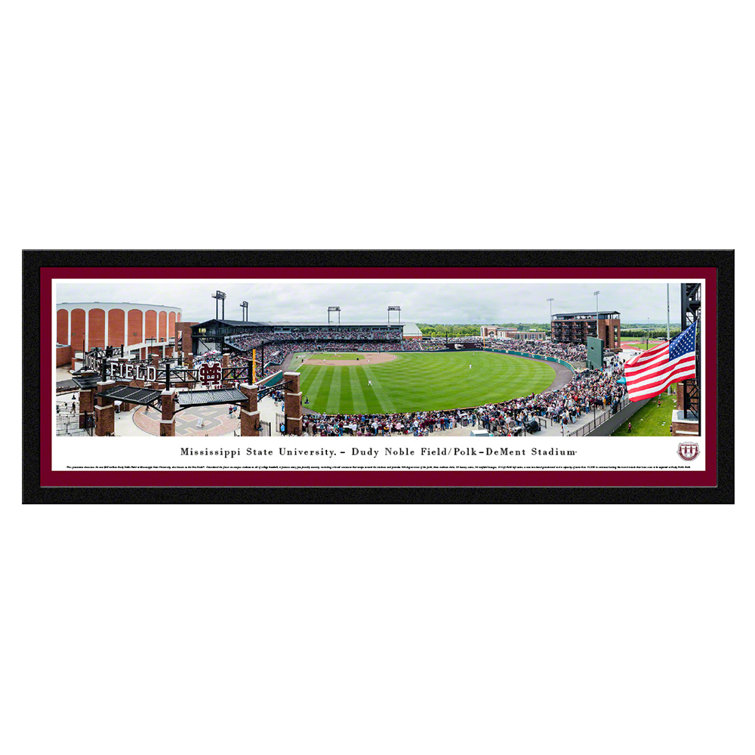NCAA Mississippi State Baseball Panoramic Print