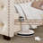Platform Bed Frame With Wingback Headboard-807153013-807153008