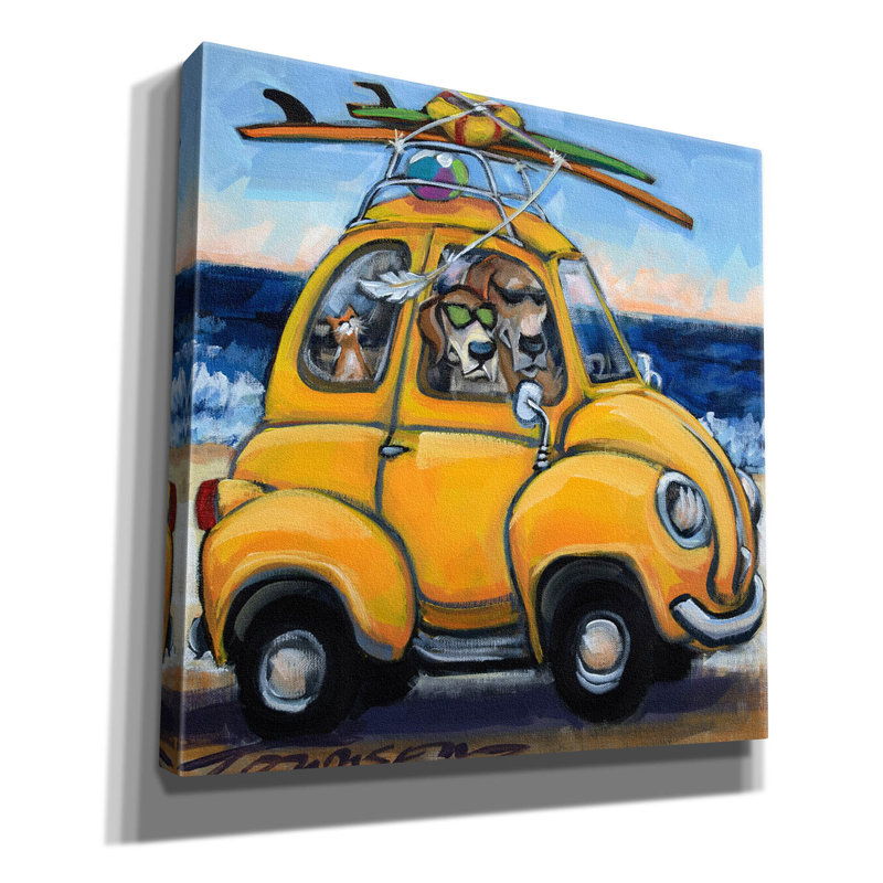 «Beachy Keen» par CR Townsend, H 37 po x l 37 po x P 1,5 po
