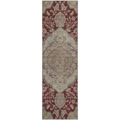 Premium Machine Washable Gurubaksh AMF1151 Global Rug