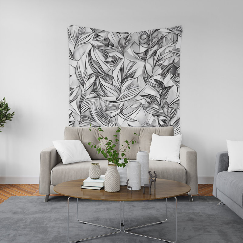 Tapisserie murale, H 88 po x l 104 po