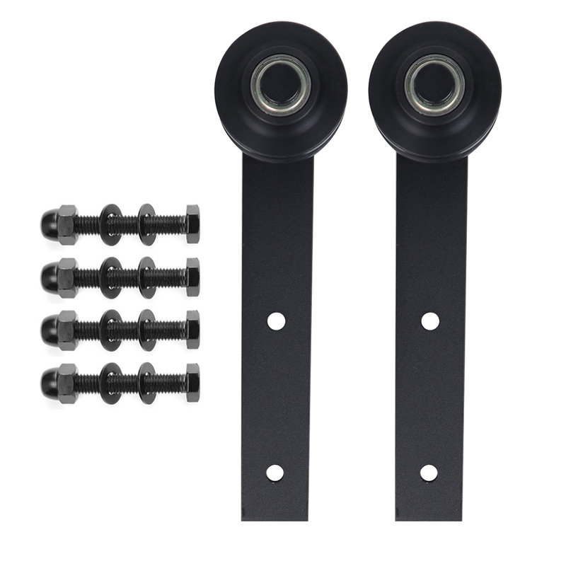Roulettes en aluminium pour porte de grange coulissante