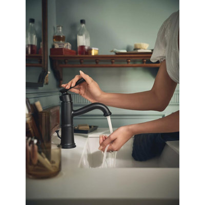 Belfield Single Hole Bathroom Faucet with Drain Assembly
