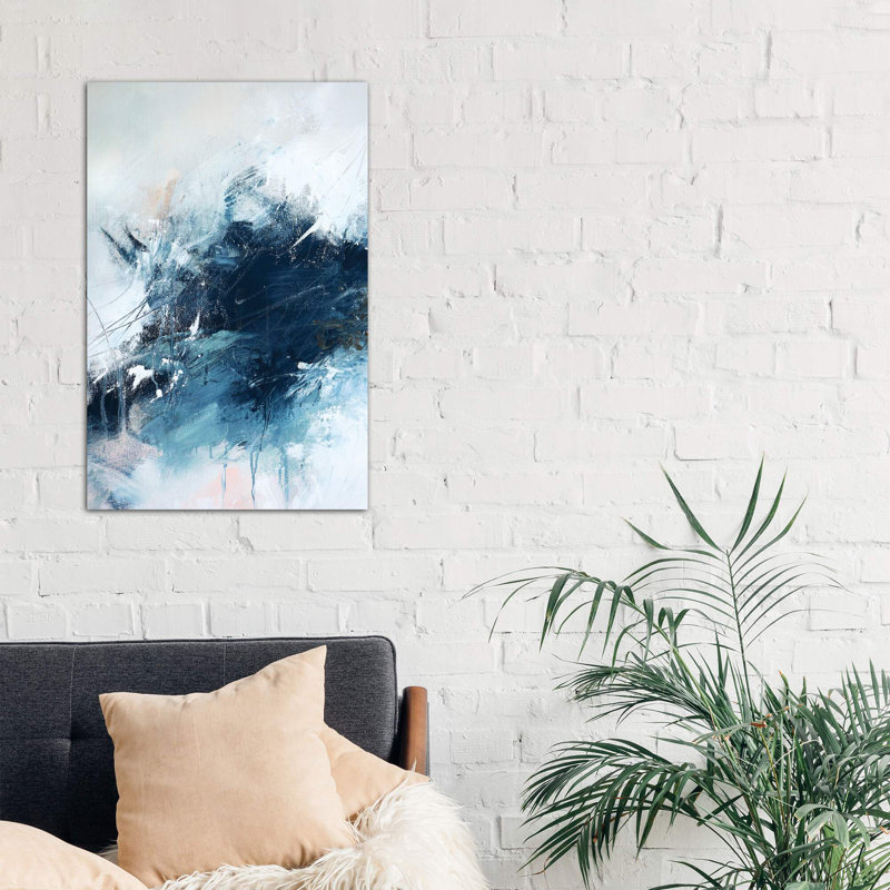 Shrey III - Wrapped Canvas Painting, 66.04 cm H x 45.72 cm W x 1.91 cm D