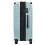 Ensemble de bagage 5 pièces avec ouverture frontale, valise de transport extensible rigide avec roulettes pivotantes, sac de rangement pour porte-gobelet USB et porte-gobelet TSA Lock-129108204