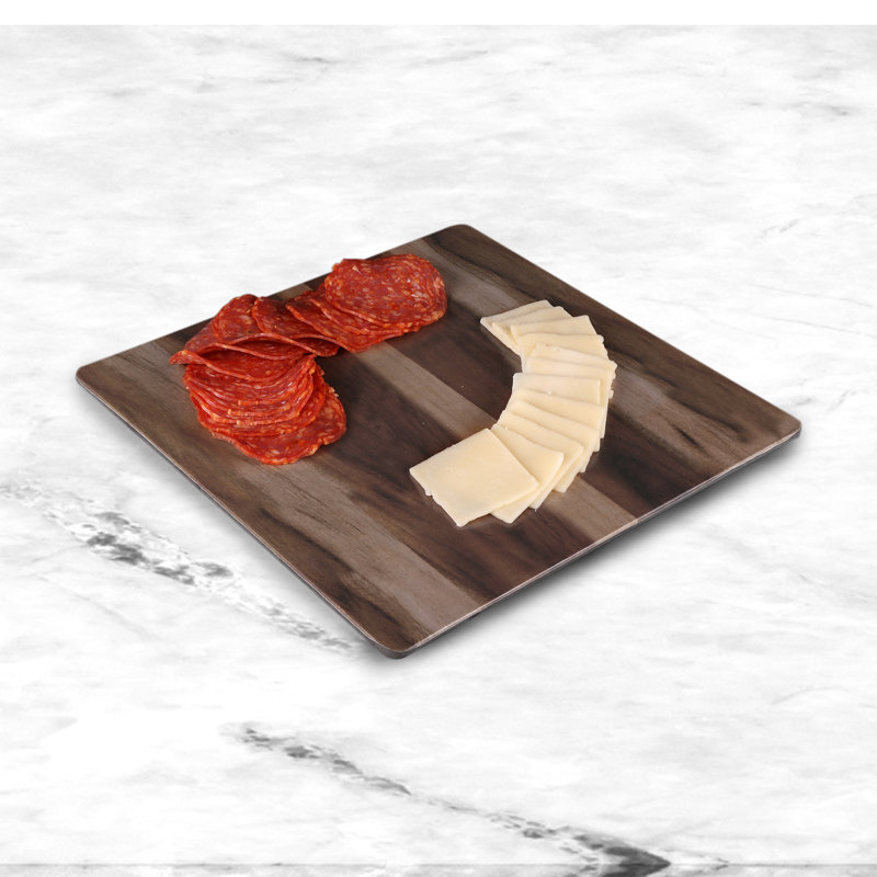 Planche à fromage en mélamine fo BWA/fo, Hickory