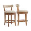 Tabouret pivotant à hauteur de comptoir Hanover, 26 po, ensemble de 2-111912702-111912699