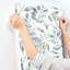 Papier peint feuilles bleues Pinnate-223838520