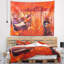 Peinture coucher de soleil rouge sur la tapisserie de venise Landscape-28505345