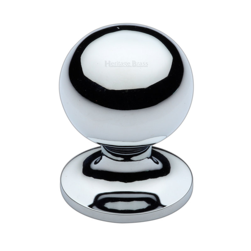 Heritage Brass Cabinet Knob Ball Design, 3.2cm