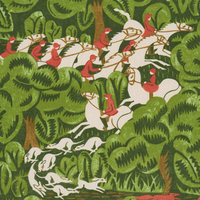 Tissu Schumacher X The New Yorker par Margaret Schloeman's Fox Chase