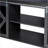 Aquarium Stand with Sturdy Steel Frame | 58.9'' L x 19.7'' W x 32.6'' H | Black | Industrial | Particle Board-645901500