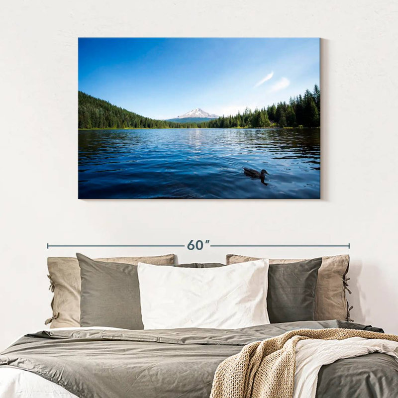 Alvord Lake Trillium Duck, 32" H x 48" W