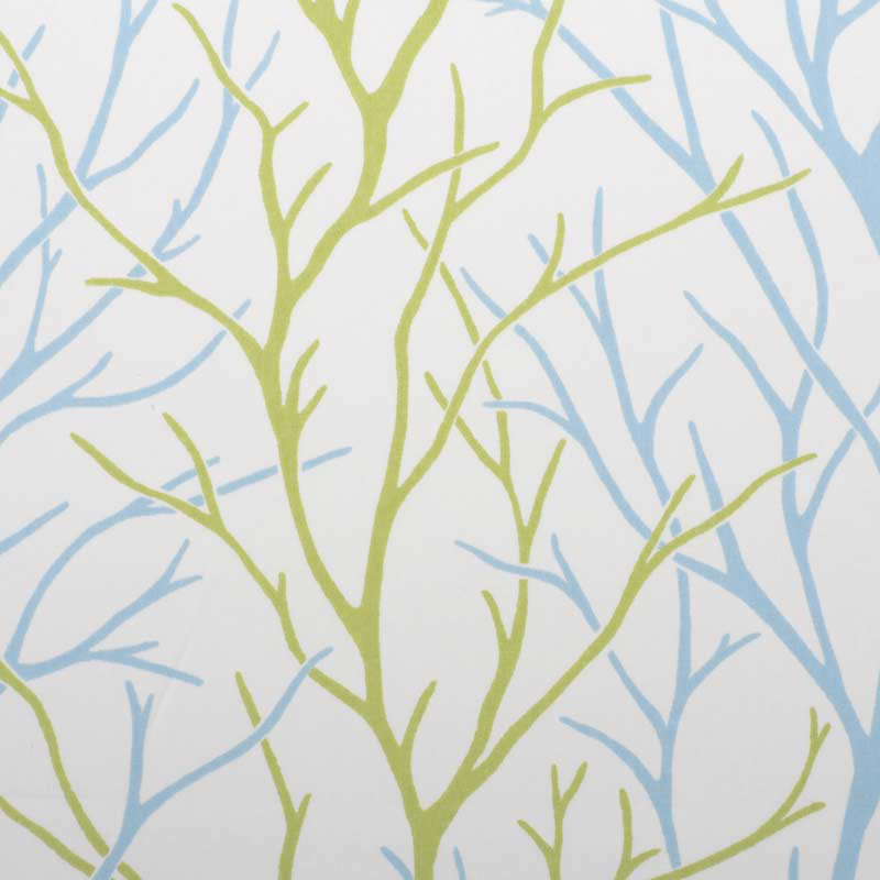 Beau Monde Prints & Wovens Fabric, Aqua/Green