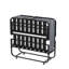 Spacious 75"x46" Portable Twin Cot With 5" Memory Foam, 450lbs Capacity, For Camping And Office Extra Long & Wide Bed Suitable Guests At Home