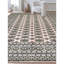 Tapis beige noué à la main de haute qualité