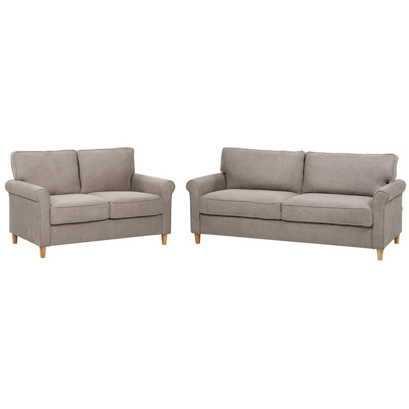 Landrum 2 - Piece Living Room Set, Linen, Brown