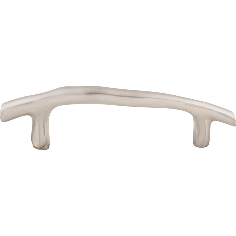 Aspen II Twig Appliance pull, 3 1/2" Center to Center, Brushed Satin Nickel
