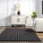 Kai SuperiorWash Stripe Faux Rabbit Machine Washable Area Rug-1678265584