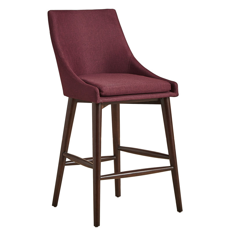 Tabouret de comptoir 24 po Leonitus, Mauve