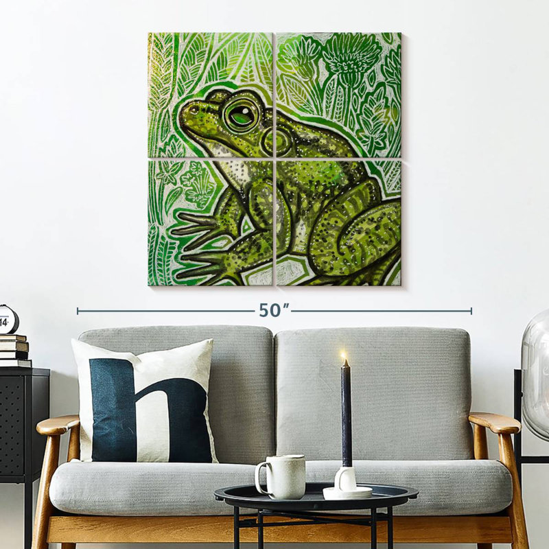 Brampt Little Frog, 32" H x 32" W