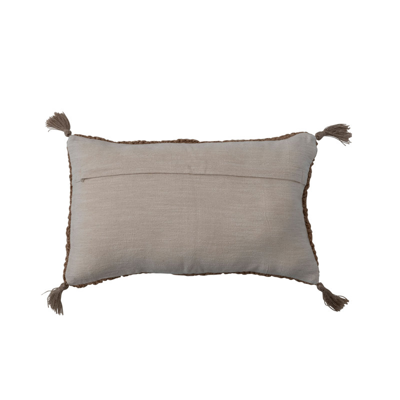 Embroidered Cotton Pillow Cover