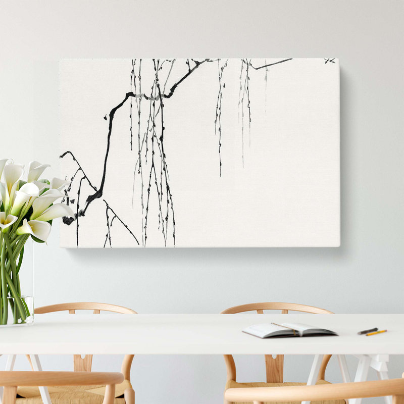Tree Branches by Watanabe Seitei - Wrapped Canvas Painting, 50cm H x 76cm W x 3cm D