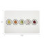 Ensemble de table rectangulaire pour rouleaux de sushi