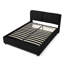 Lit plateforme double avec système de rangement hydraulique-1716969956