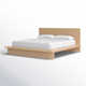 Soleil Wood Platform Bed