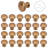 1 3/16" Diameter Mushroom Knob Multipack-42031868