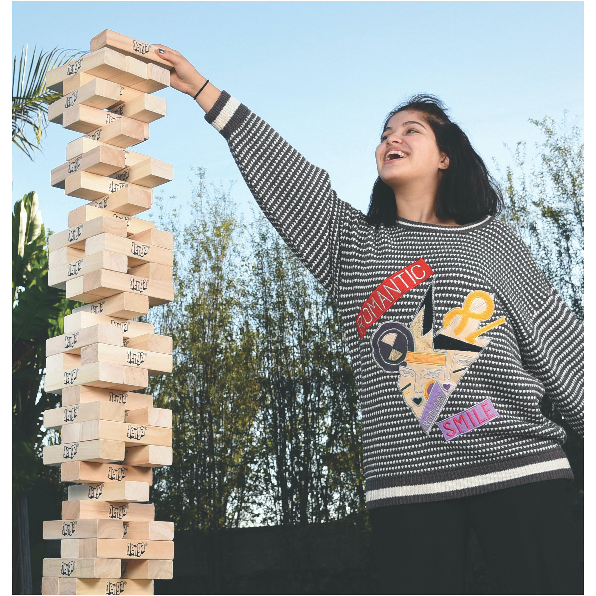 Jenga® Giant™ JS7™ Hardwood Game