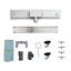  Shower Drain Height Adjustable Stainless Steel 304 Modern Rectangular