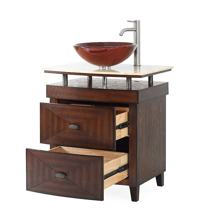 Meuble-lavabo vasque 28 po Verdana