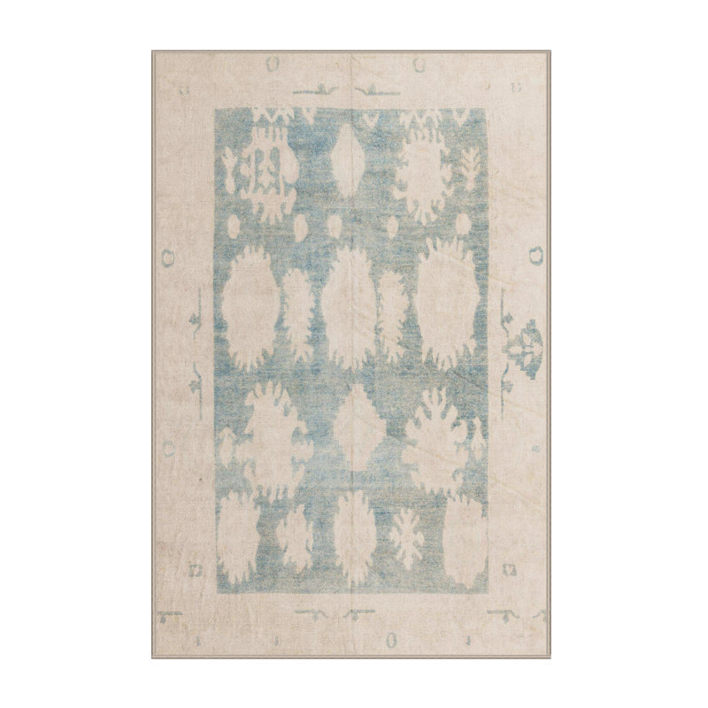 Abstract Indoor Rug, Rectangle 5' x 7'