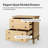 Rudolf 30''W Modern Farmhouse 2-Drawer Fully Assembled File Cabinet